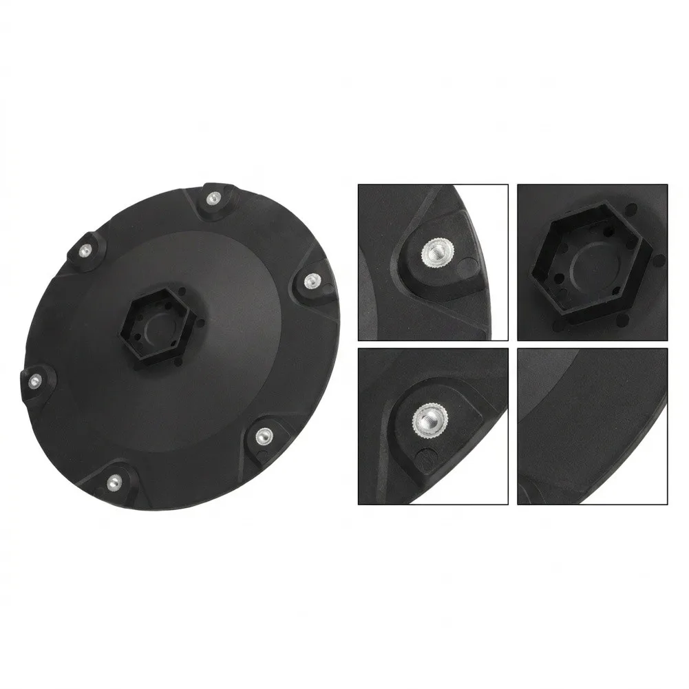 For ECOVACS Goat for g1 Fiberglass Mower 6-blade Mowing Disc 20,5 19,3 X 3,2 Cm Fibreglass-reinforced Plastic For