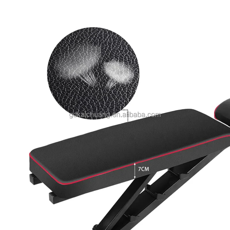 عالية الجودة التجارية قابل للتعديل تجريب اللياقة البدنية مقاعد الصالة الرياضية ممارسة شقة قابلة للطي الوزن مقعد تدريب القوة