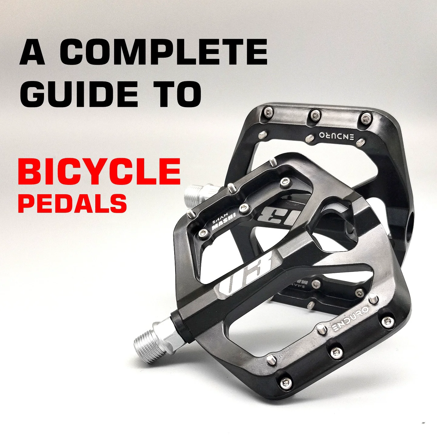 Bike Slab Thickened G476 Mountain Bicycle Pedal Aluminum Alloy Pedal 3 Bearing Perrin