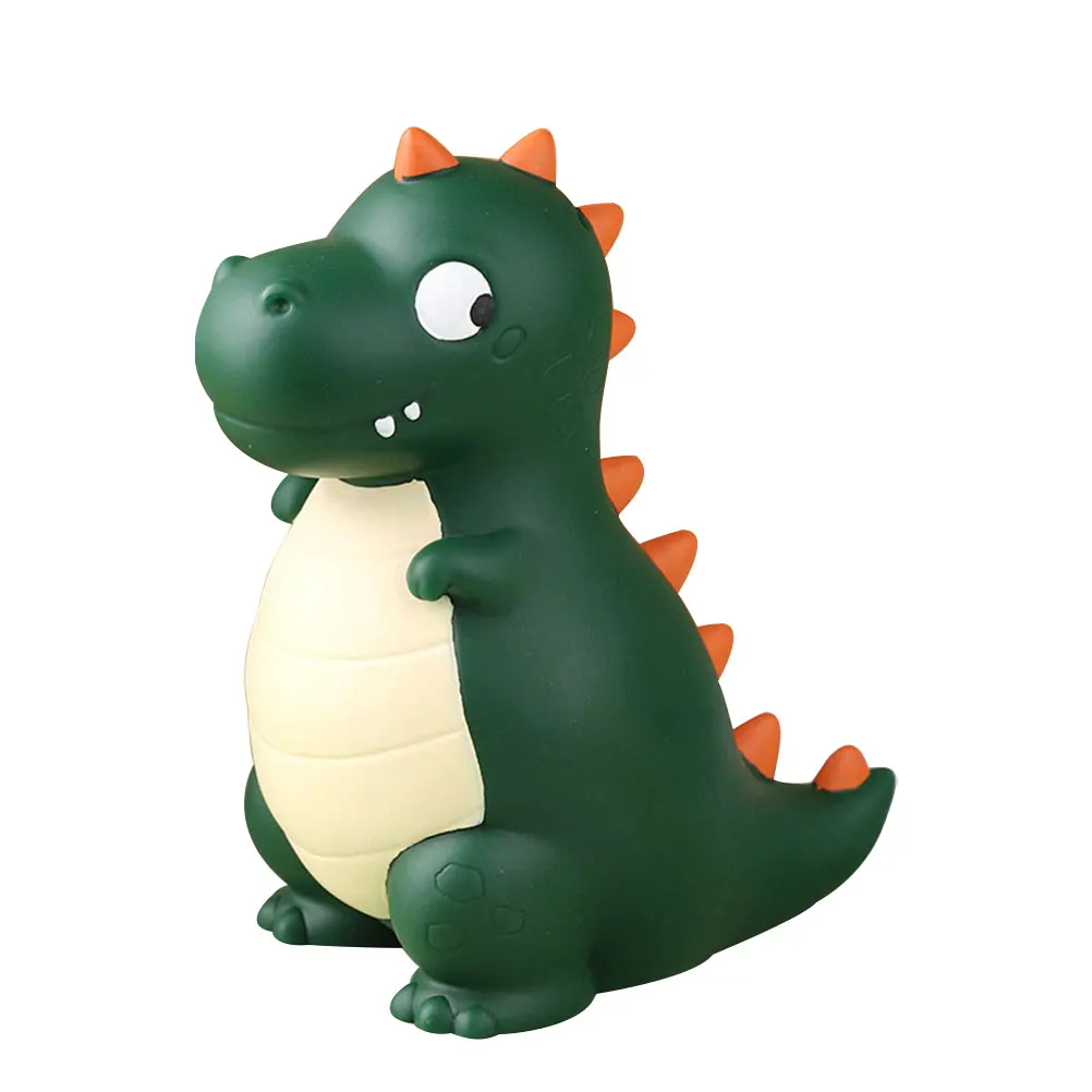 

Cute Dinosaur Piggy Bank Kids Coin Container Plastic Money Storage Educational Gift for Children Lovely Coins Jar Banks