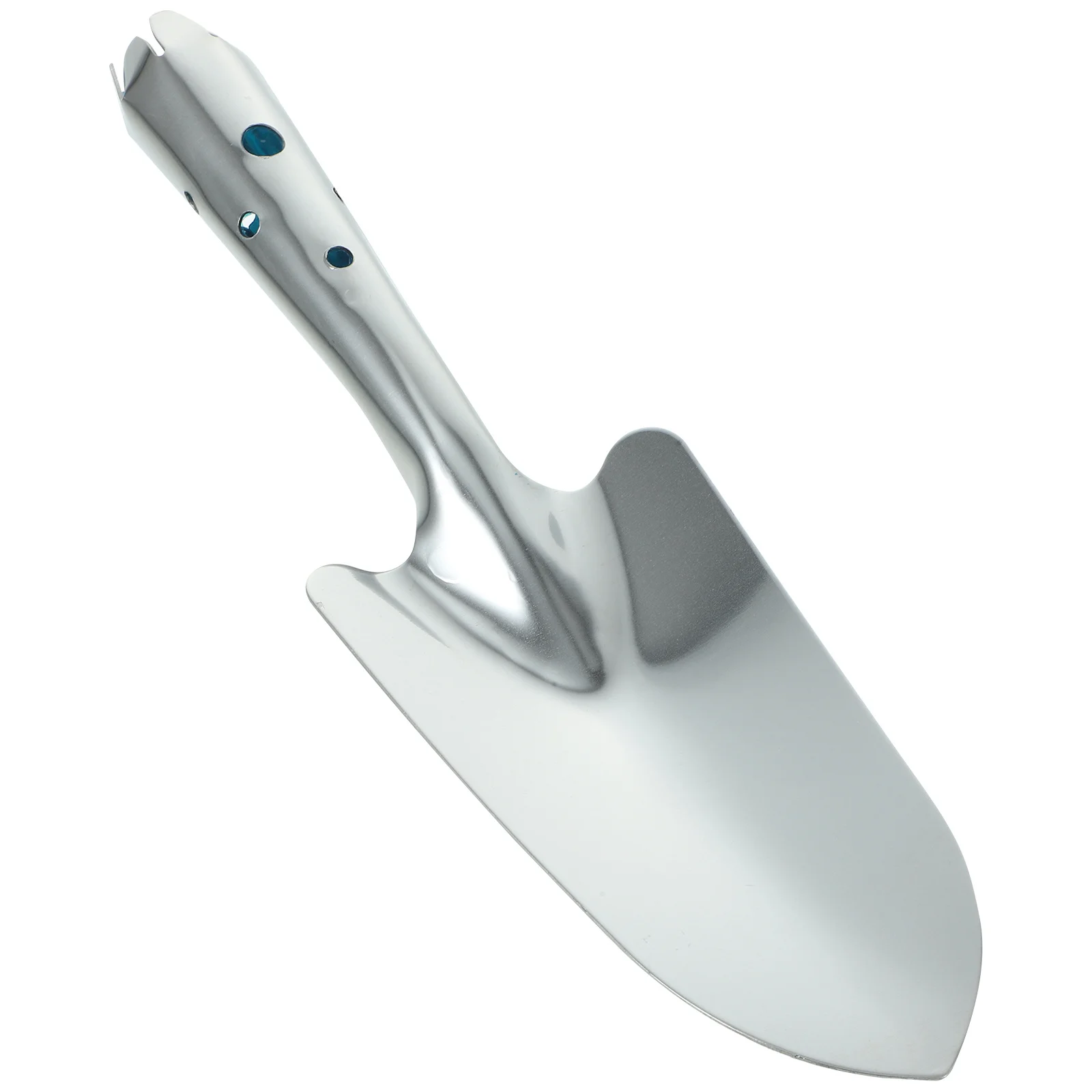 

1pc Garden Small Shovel Stainless Steel Wood Handle Transplant Tool For Digging Weeding Flower Pot Planting Garden Scoop Spade
