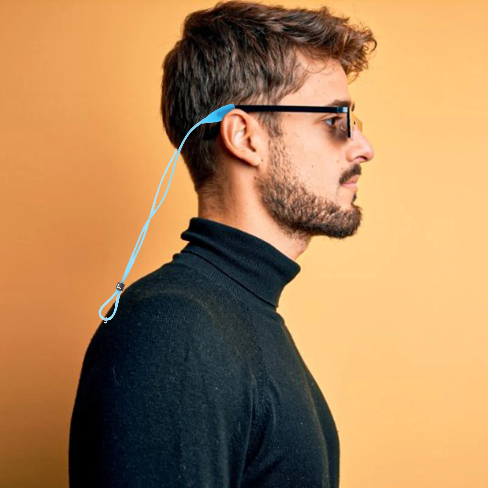 

Набор из 12 шт. противоскользящих шнурков для очков: прочные, износостойкие, неразрушающие, легкие, надежно фиксирующие, для активного использования