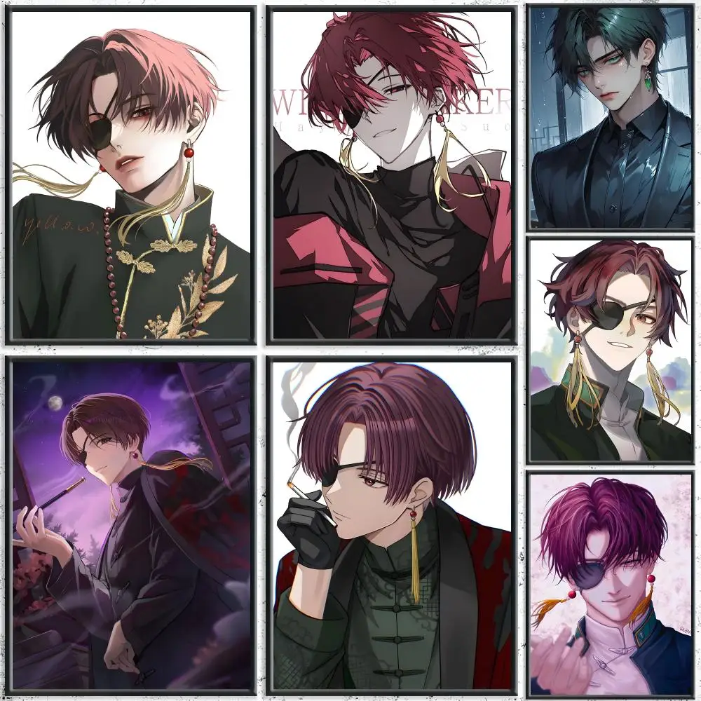 anime Jujutsu Kaisen Poster HD Waterproof Self-Adhesive Wall Art – Multi-Scene Use, Top Gift Pick