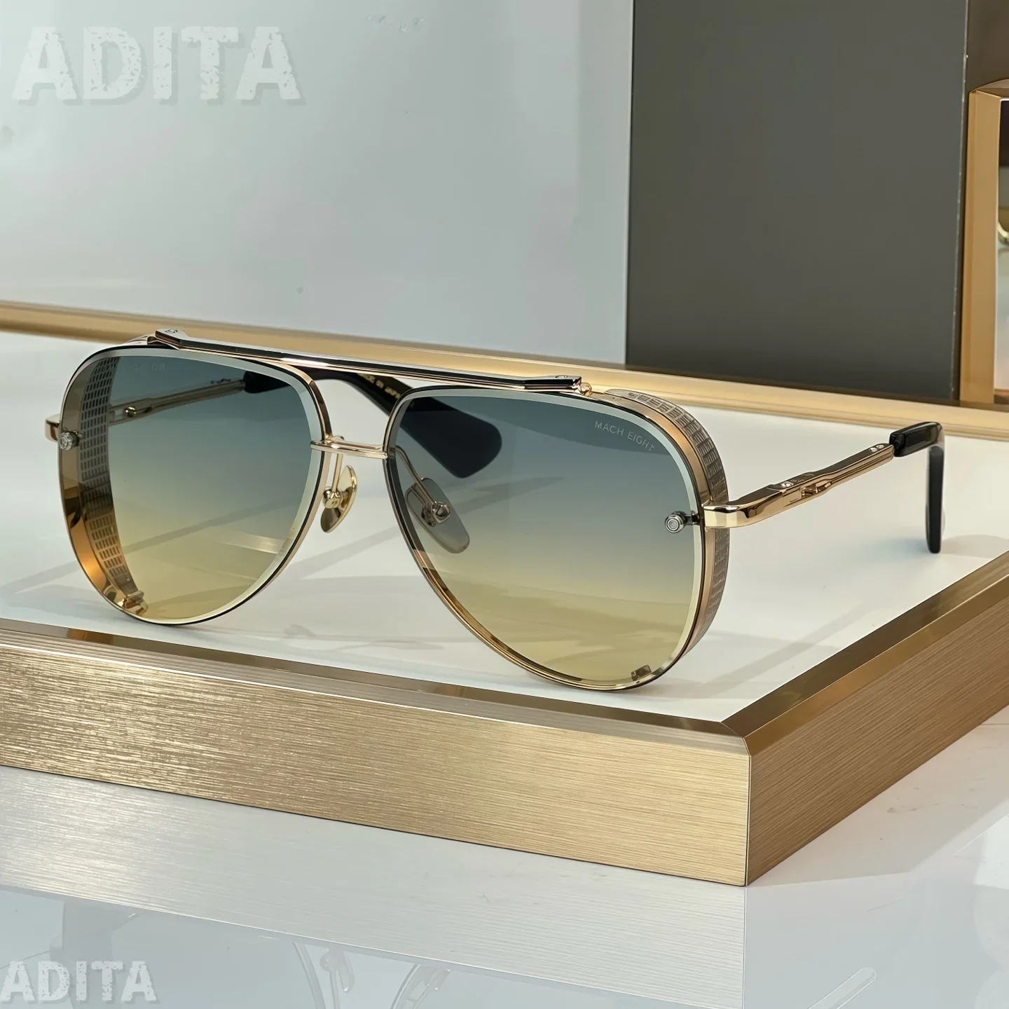 DT MACH EIGHT LIMITED EDITION Top Quality Sunglasses for Men Classic Women Luxury Brand Designer sunglasses UV400