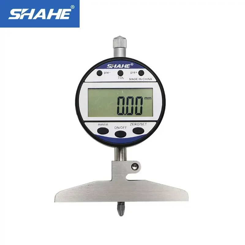 0-100 mm 0.01 mm Digital Depth Indicator Depth Indicator Gauge 5318-100 SHAHE