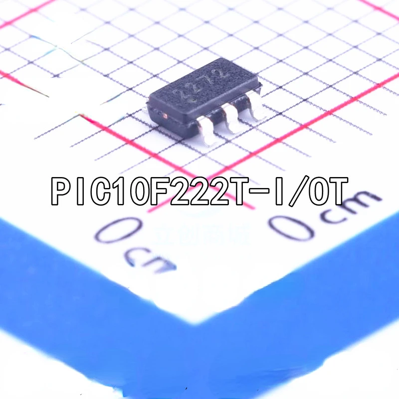 

10pcs New and original PIC10F222T-I/OT SOT23-6 Screen printing:22 Microcontroller chip PIC10F222T-I/OT PIC10F222T-I SOT23-6