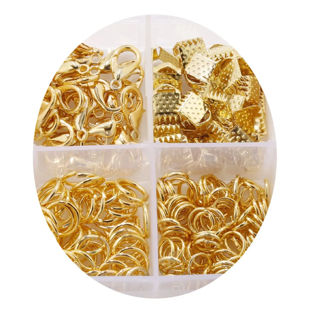 

Mamacai Buckle Lobster Clips DIY Findings Ribbon Ends Jewelry Making Open Jump Rings Supplies