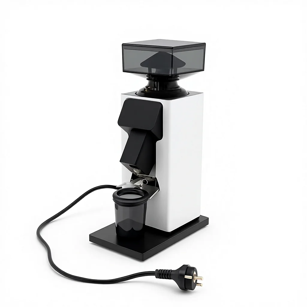 Coffee Grinder Burr Flat - Touchscreen Tablet-Style Stainless Steel 64MM Flat