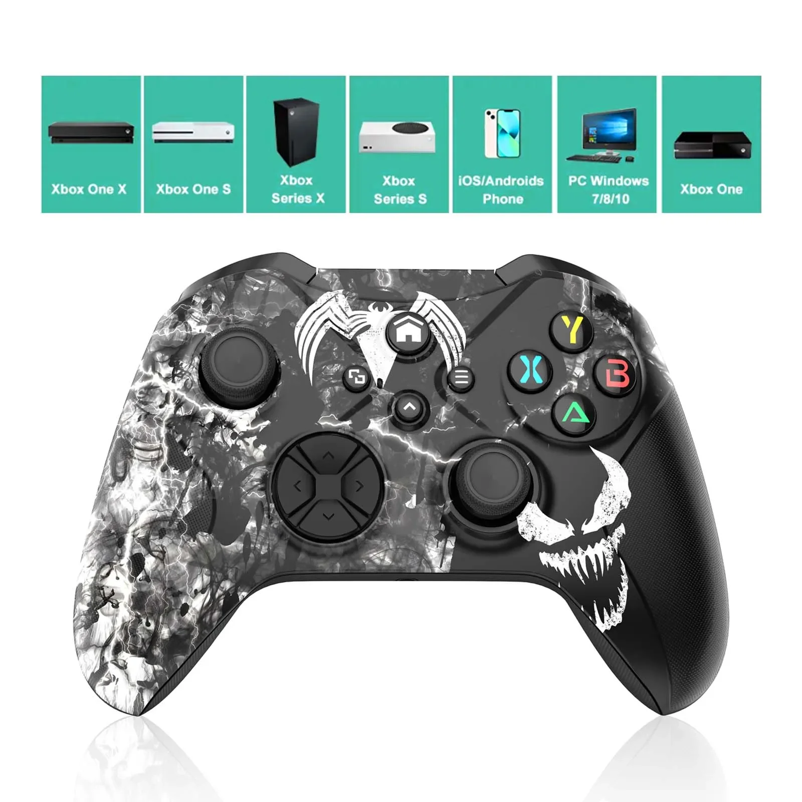 Wifi Wireless Controller For Xbox One Series X/S Pc Gaming Gamepad With 6-Axis Gyro Sensor Dual Vibration Hall Effect Joystick