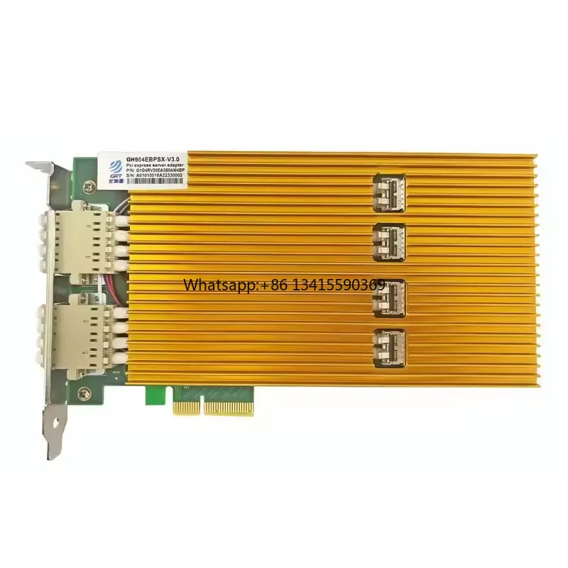 

Quad Port Gigabit Ethernet Server Bypass Adapter I350AM4 Chip
