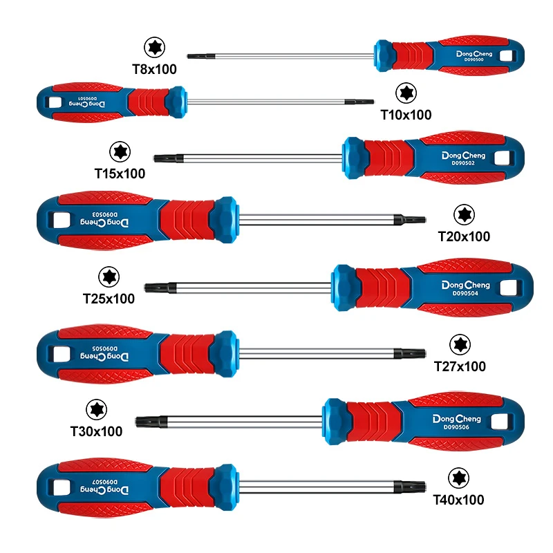 1pcs Magnetic Torx Screwdriver Precision T8 T10 T15 T20 T25 T27 T30 T40 Torx Security Controller Repair Hand Tool Kit