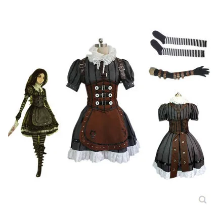 

Alice's Crazy Comeback: Steam Punk Cosplay Costume