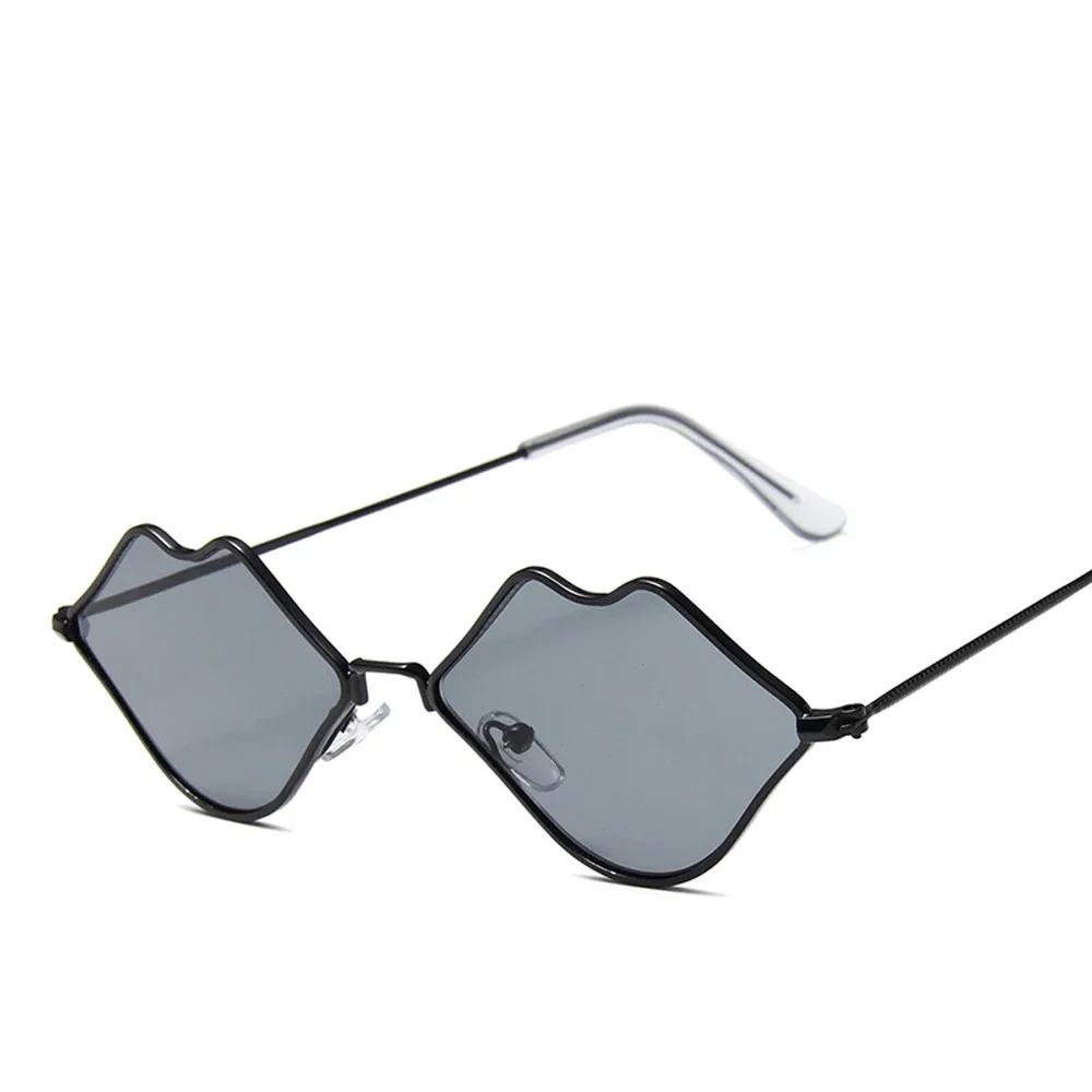 Xiaomi Sexy Rode Lippen Zonnebril 2025 Hippie Vintage zonnebril voor Vrouwen Festival Rave Party Zonnebril Dames Brillen
