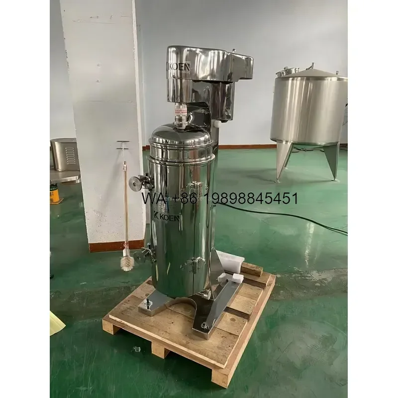 Wmwmnu for Blue-green Algae Spirulina Harvest Tubular Centrifuge Factory Price