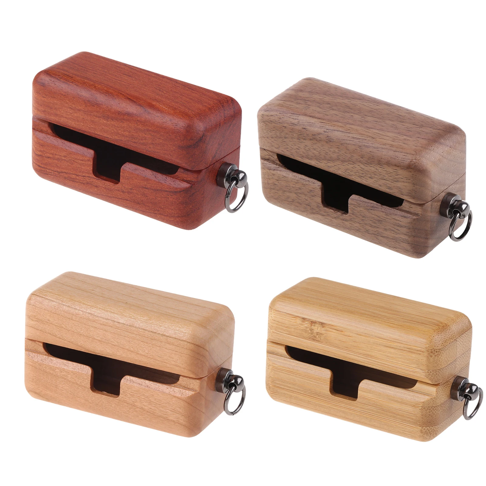 

Anti-fall Wooden for Case for-S-ony WF-1000XM4 Wireless Earbud Charging for Case Anti-drop Protective for Case