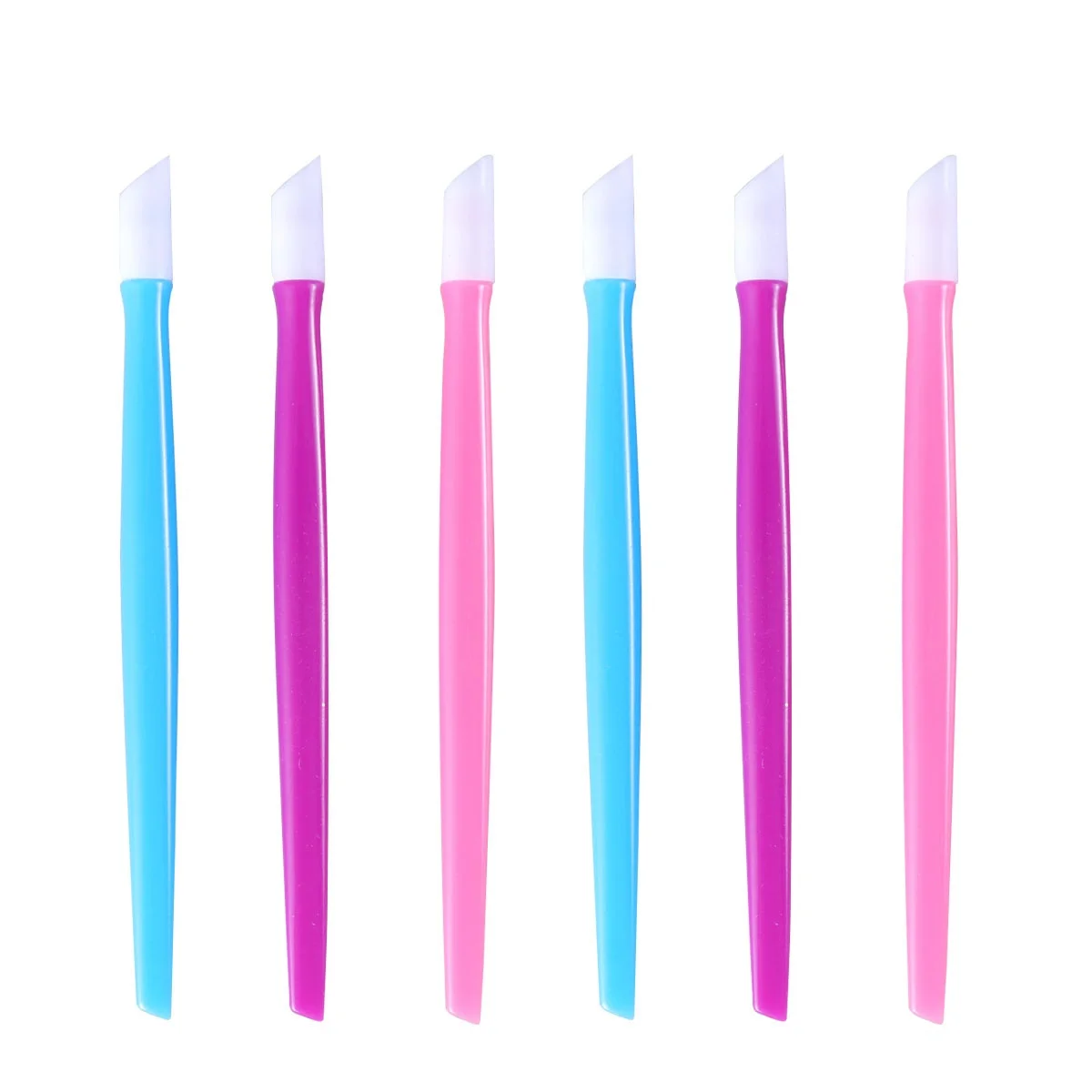 30 pcs Nail Cuticle Pusher Dead Skin Remover Tool Ergonomic Design For Manicure Polish Grind Cleaning Stick Nail Art Tools