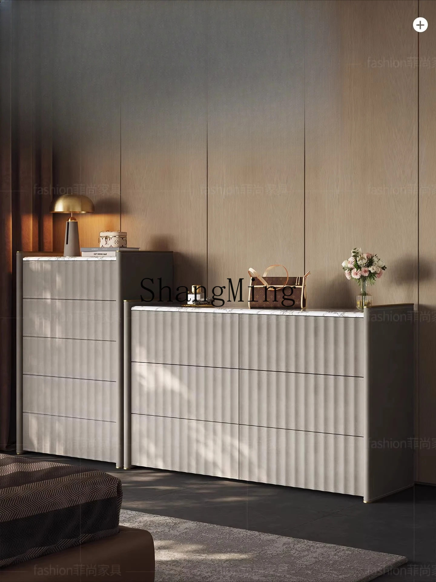 خزانة تخزين DHY، خزانة تخزين بجانب السرير، درج على الحائط، صندوق صلب لغرفة المعيشة المنزلية