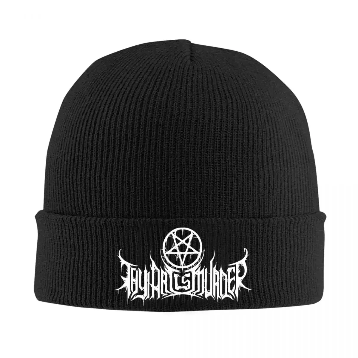 Thy Art Is Murder Band Heavy Metal Knitted Hat Beanie Winter Hat Warm Unisex Hip Hop Caps for Men Women