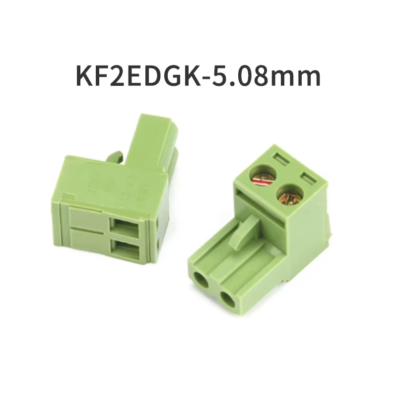 (10 Pieces) KF2EDGK 5.08 - 2P ~ 12P Pluggable Connector Terminal Block 5.08mm Spacing 2EDGK 15EDGK