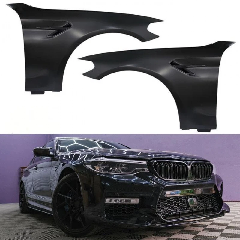 

Front Fenders Suitable for 5 Series G30 G31 G38 (2017-) Limousine Touring Black M5 Design