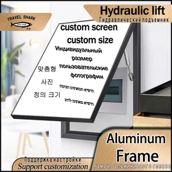 Custom service Nordic Decorative Painting Of Electric Meter Box Of Modern  Living Room Poster Mural With aluminium alloy Frame