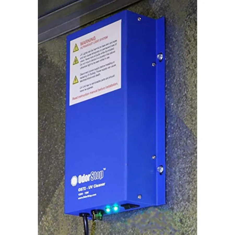 เครื่องฟอกอากาศดับกลิ่น OS72121 พร้อมหลอด UV ขนาด 12 นิ้ว เพื่อการปรับปรุงคุณภาพอากาศภายในบ้าน สำนักงาน และสถานพยาบาลอย่างมีประสิทธิภาพ