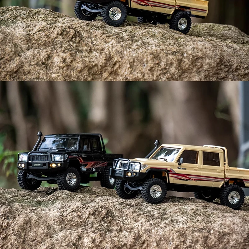 1/18 UCX1801 PRO RC Car LC79 2.4G 4WD Off-Road Pickup Brushless Simulação Caminhão Elétrico Controle Remoto Carros Modelo Brinquedo Presente