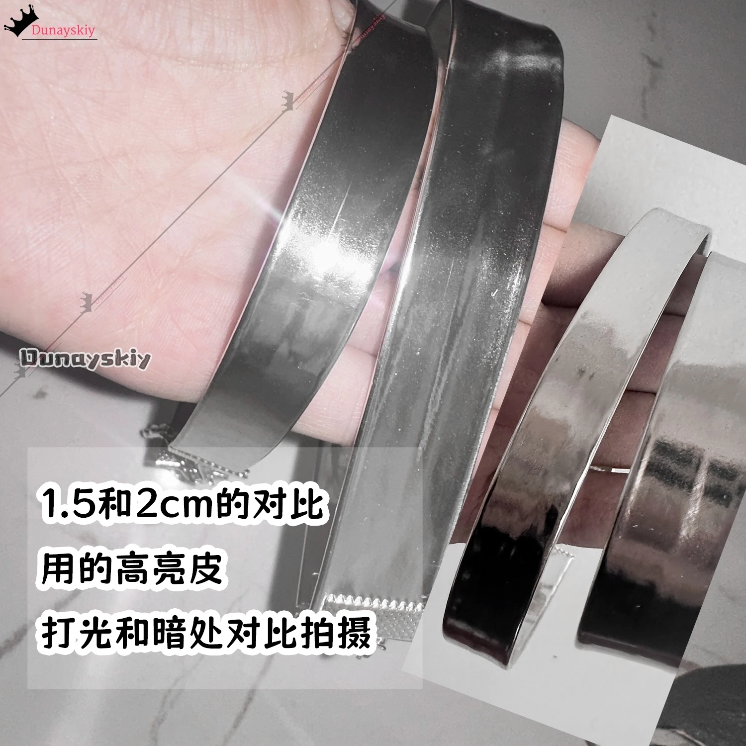 Alien Stage Till คอสเพลย์ Prop โลหะ Tattoo Decals กว้าง 1.5-2 ซม. Silver Chocker ต่างหู Mizi Sua Ivan Luka Hyuna Party Roleplay