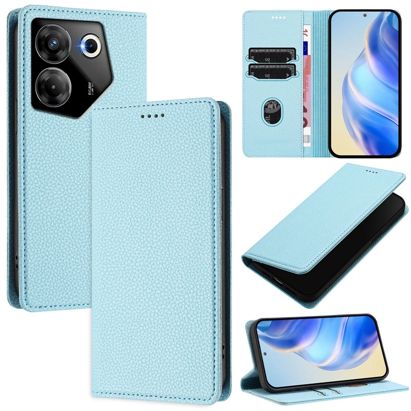 

Pop For Tecno Camon 20 Pro 5G Cover Leather Magnetic Cover For Tecno Camon 20 Pro 20Pro Camon20 Premier Flip Stand Phone Case Fu