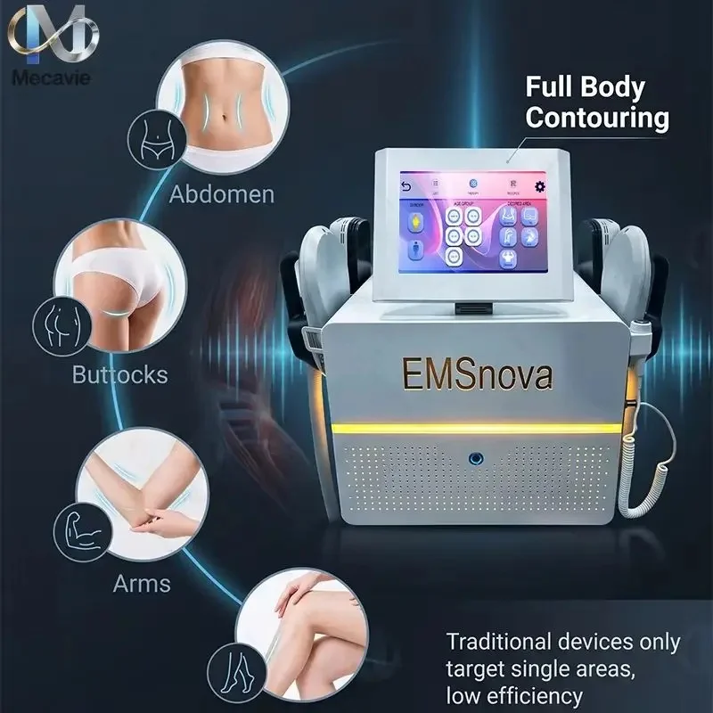 Salon EMS Muscle Care Machine Electromagnetic Stimulation Instrument Gentle Body Contouring Muscle Toning Equipment For Muscle R