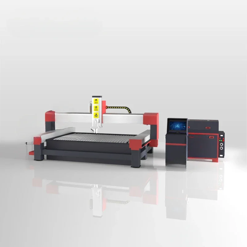 Water cutting 5 axis numerical control water jet marble cutting machine