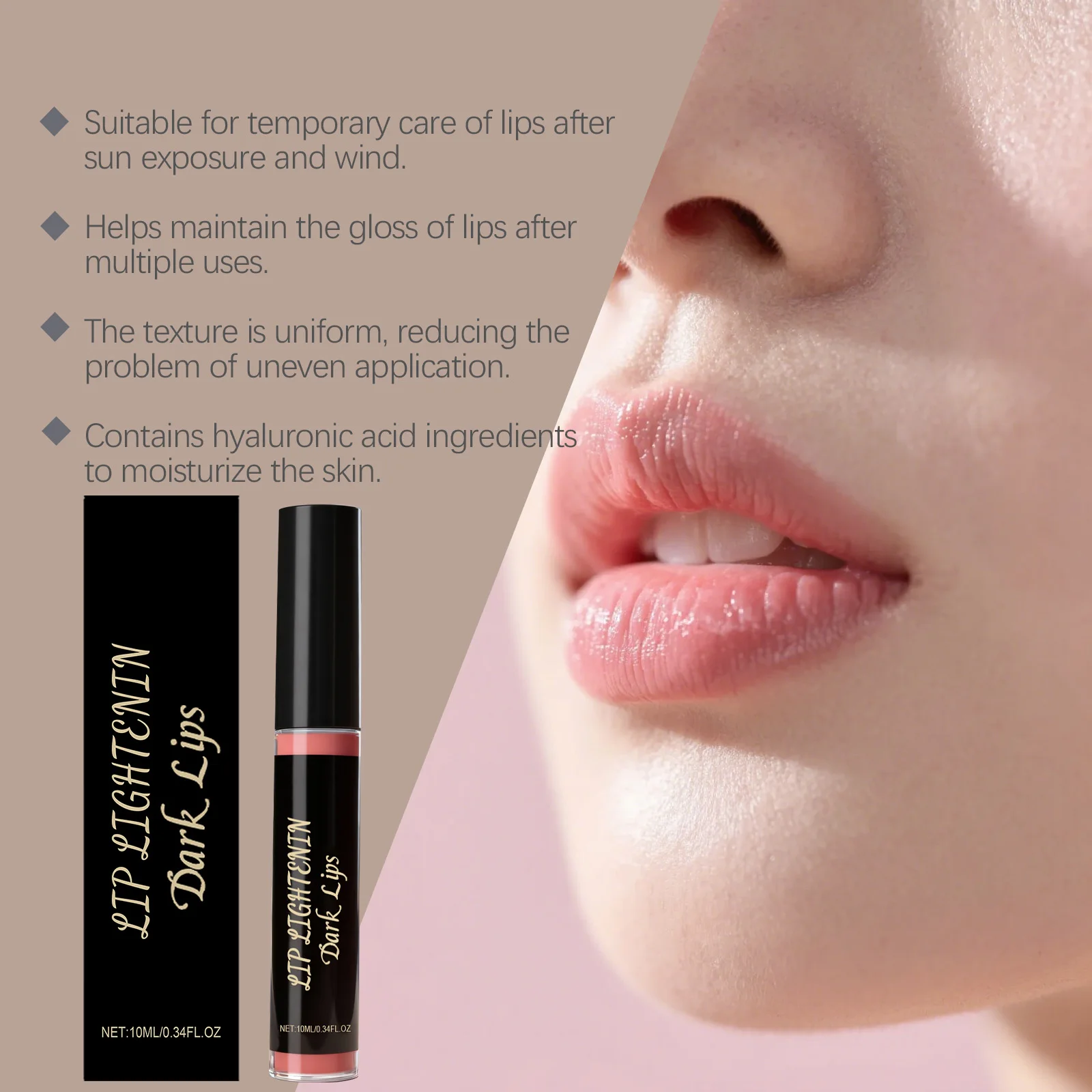 زيت الشفاه الوردي المرطب يتلاشى الشفاه الخطوط الدقيقة تنعيم ممتلئ الشفاه إصلاح اشراق الشفاه العناية بلسم المحمولة الجمال الصحة 10 مللي #6