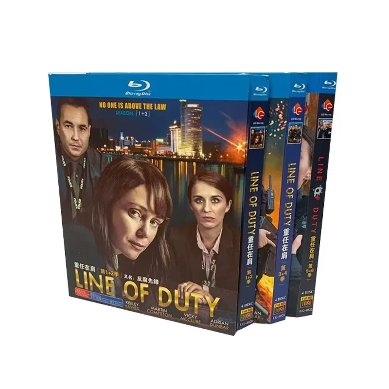 

BD Blu-ray High Definition American Drama Heavy Duty Seasons 1 to 6 12 Disc Box