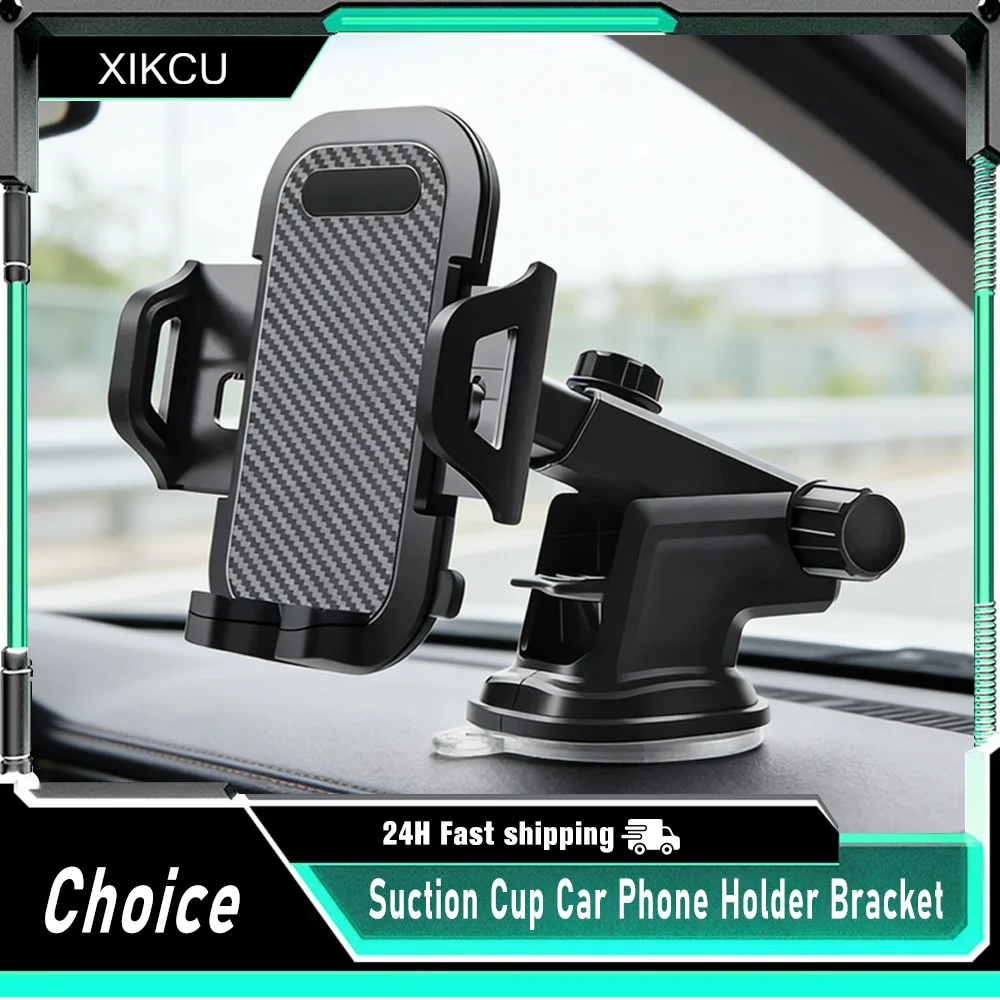 Universal Car Phone Holder Multifunctional Dashboard Windshield Air Vent Mount Sucker Phone GPS Holder For iPhone Samsung Xiaomi