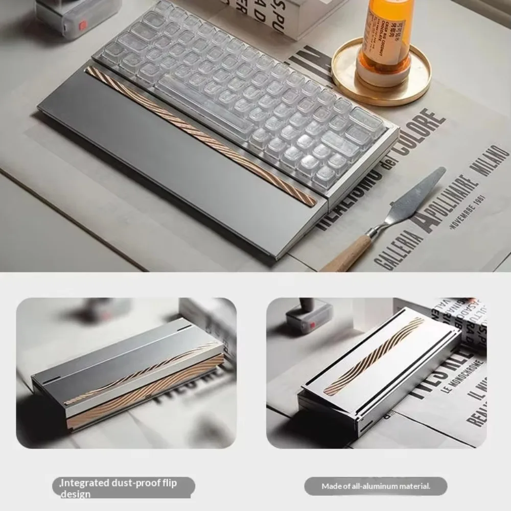 IPI ESU63 Magnetic Keyboard 8K Low Latency Aluminum Quick-Release Zero Dead Zone Ergonomic Gamer Keyboard Gaming Accessories