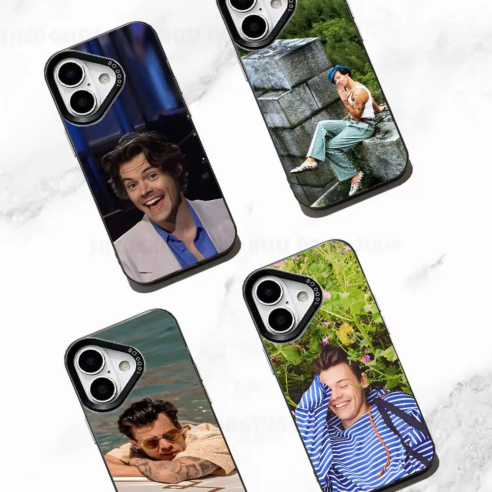 

Singer H-Harry S-Styles Case For IPhone 11 12 13 14 15 16 17 Pro Max XS X XR mini Air Plus Cover