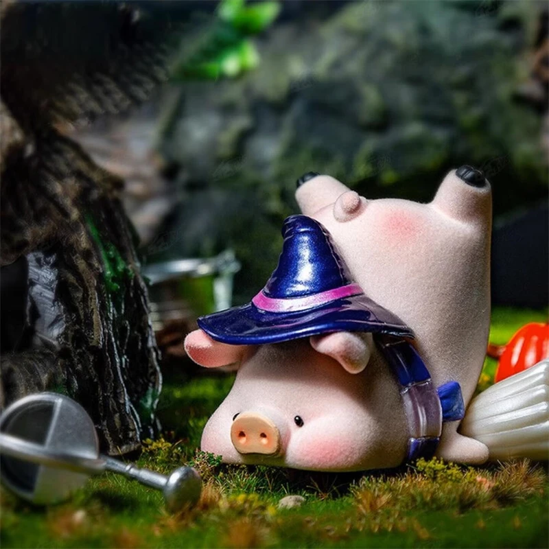 LULU The Wizard Magic Series Bilnd Box LULU Pig 52TOYS Action Figure Toys Dolls Mystery Box LULU The Piggy Gift for Kids Girls