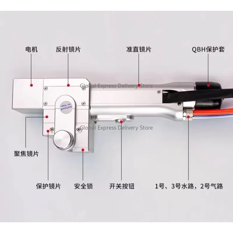 

1064nm Handheld Fiber Laser Cleaning Machine | 1000W-3000W for Rust Removal on Carbon & Stainless Steel