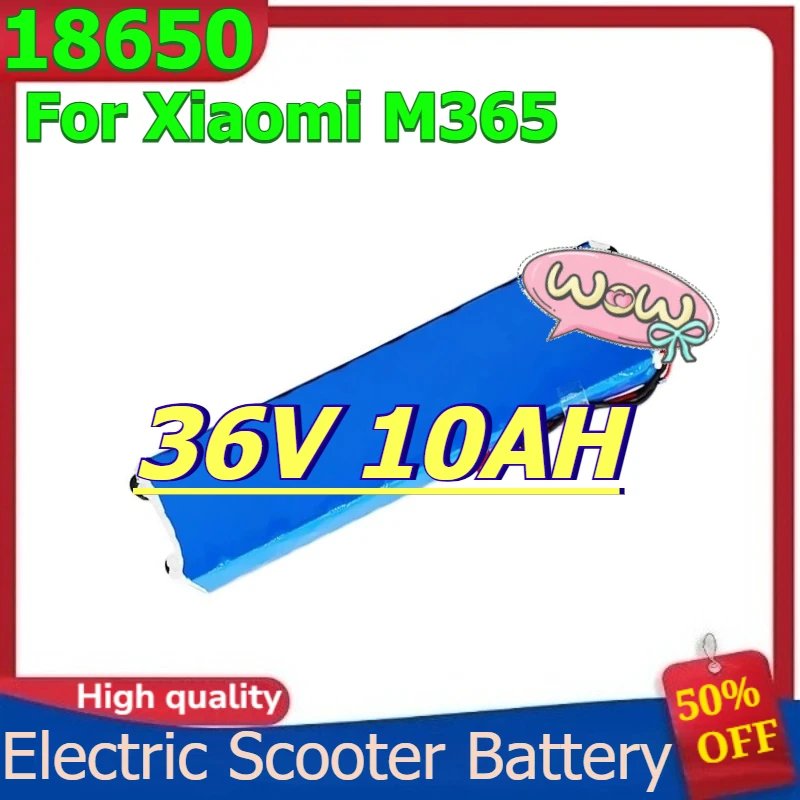 

Electric Scooter Battery for Xiaomi M365 Dedicated 18650 Lithium-ion Battery 36V 10AH