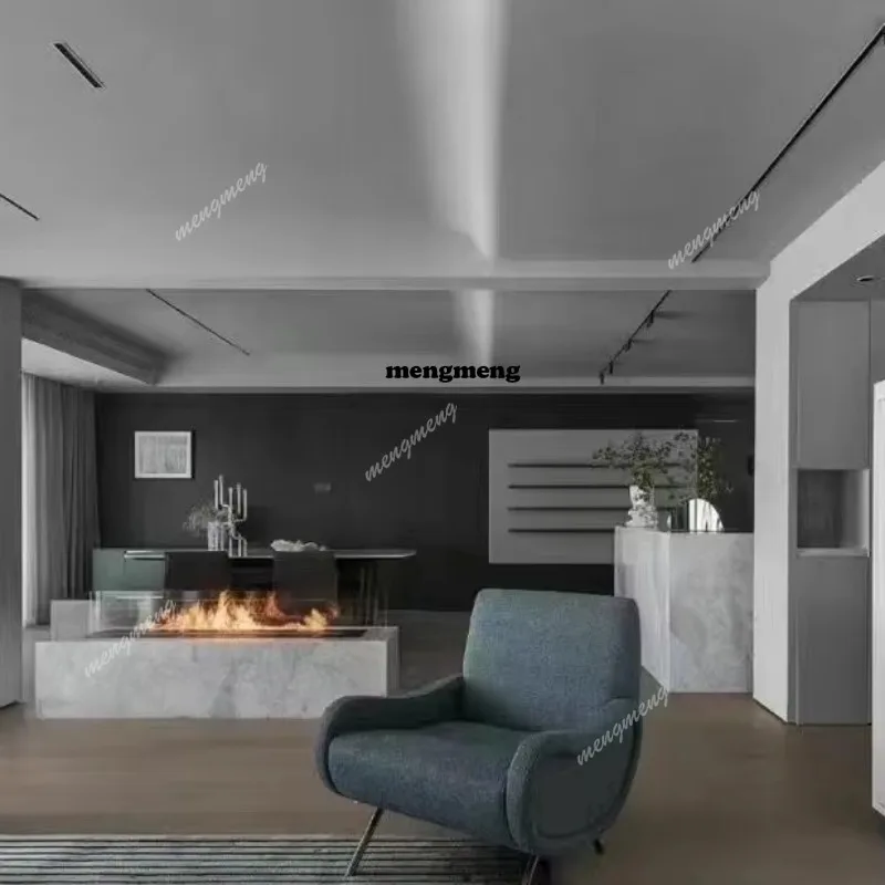 Custom 3D Vapor Steam Mist Fireplace 750mm Built-in Electric Antomizing Clean Water for Household Hotel Use Steel Material