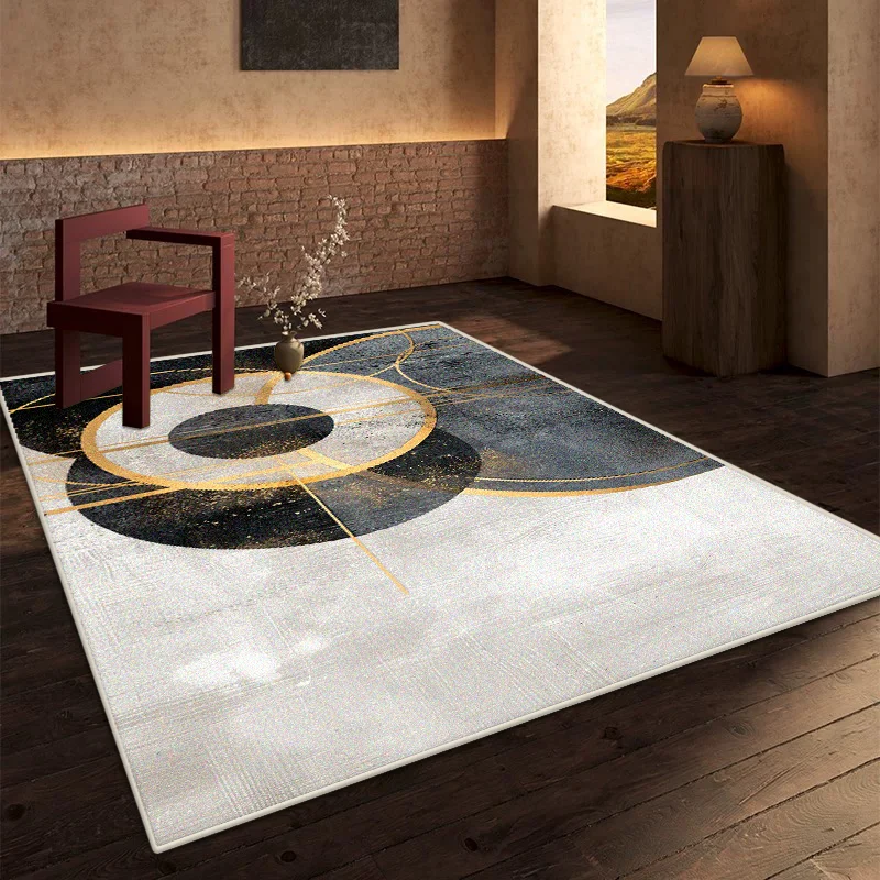 

Современная мода домашний ковер для спальни абстрактные коврики для гостиной большой площади нескользящий легко чистящийся диван декоративный напольный коврик моющийся
