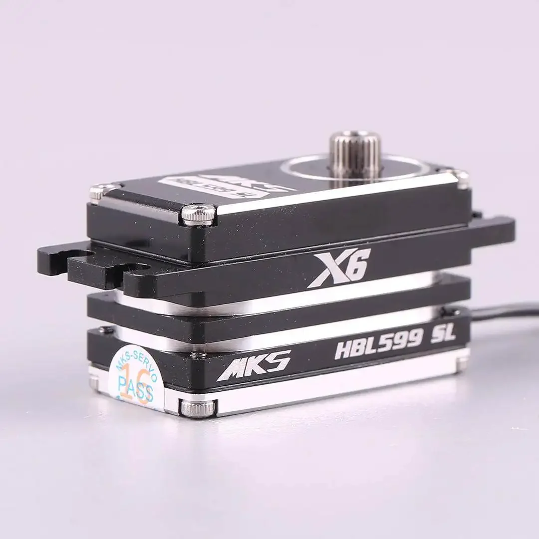 TopeMks X6 Hbl599sl Digital Metal Gear Servo Competition Short Version Brushless Servo Model Aircraft Remote Control Aircraft