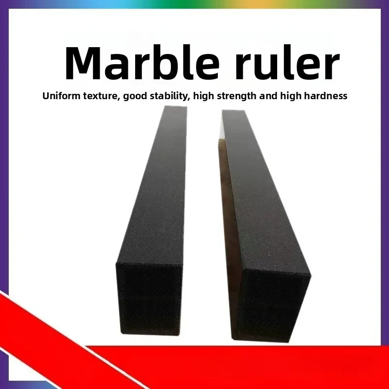 Marble Flat Ruler Straight Ruler Strip Ruler 000 High Precision Jinan Green Machine Tool Inspection Guide Rail Inspection