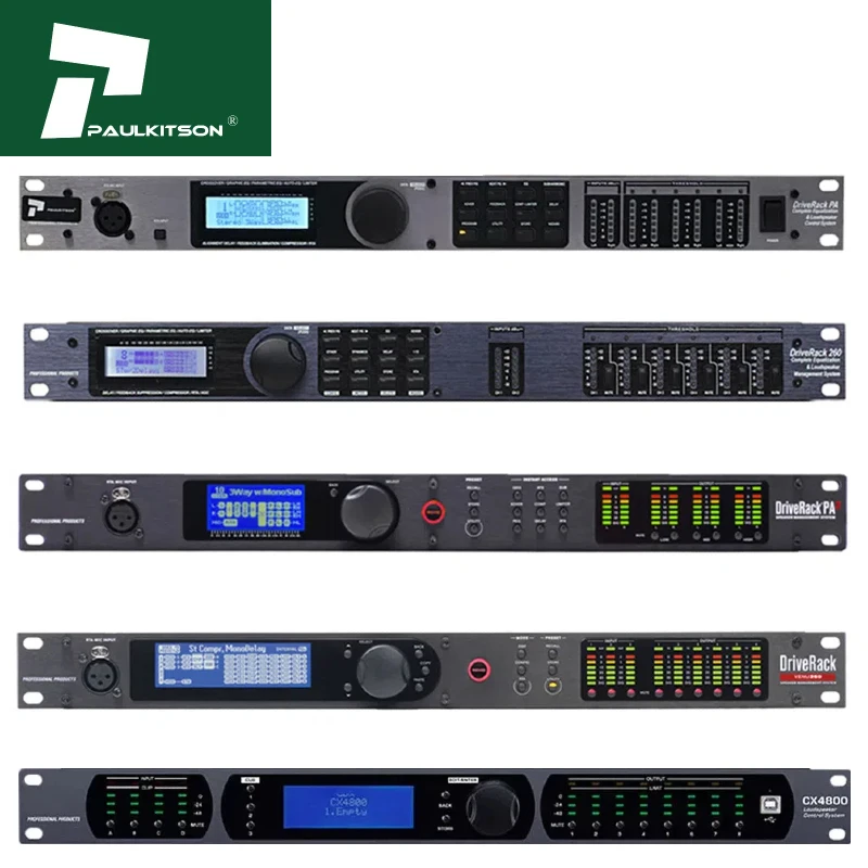 Paulkitson Dsp Audio Processor DriveRack PA2 260 VENU360 CX4800 Professional Digital Audio Processor Audio Sound Equipment