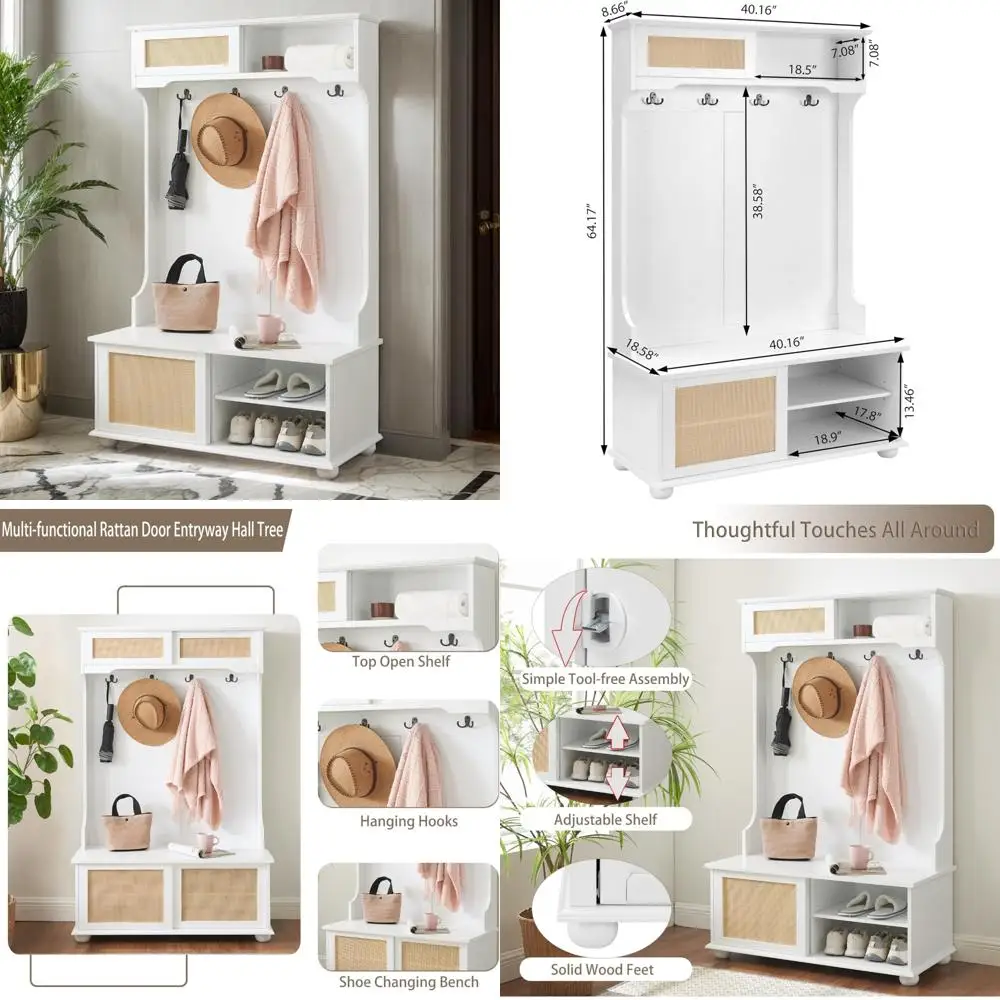 

Amish-Made Heavy-Duty 800-Pound Capacity Mission-Style Pressure-Treated Garden Bench with Cup Holders, 5-Feet Long, Cedar Staine