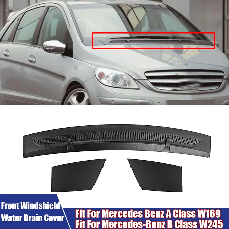 

Аксессуары для автомобилей Mercedes-Benz A-класса W169 / B-класса W245: 3 шт. крышек сливных отверстий двигателя на лобовом стекле A1698360018 A1698300275