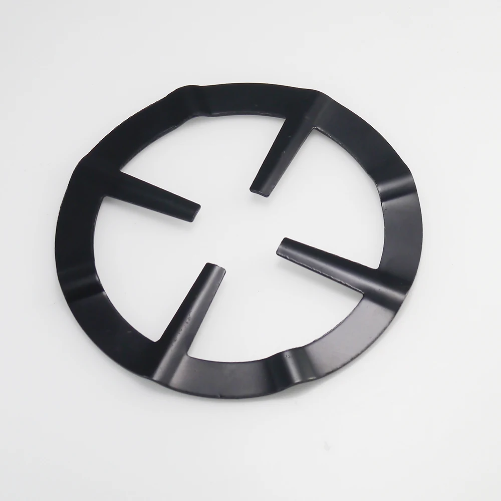 Holder Gas Cooker Support Stove Ring Trivet Camping Iron Heat Diffuser Black Pans 13.3cm Coffee Shelf Moka Pot Simmer