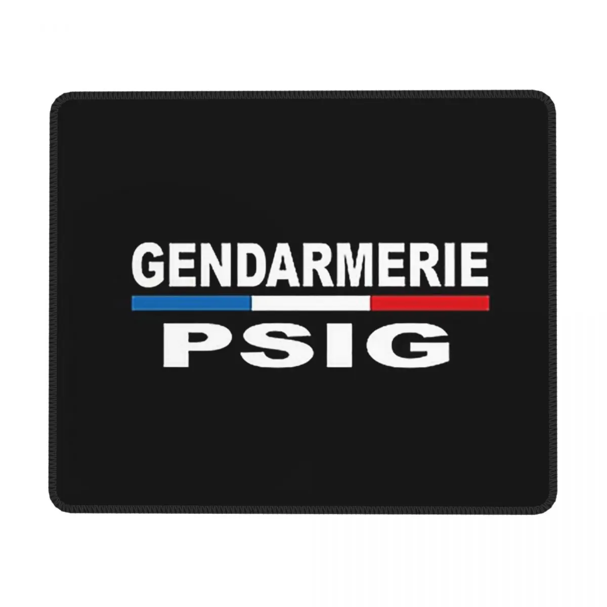 PSIG GENDARMERIE PATCH Mouse Pad Computer Keyboard Mouse Mat Gaming Laptop Desk Mat Office Accessories Table Mats
