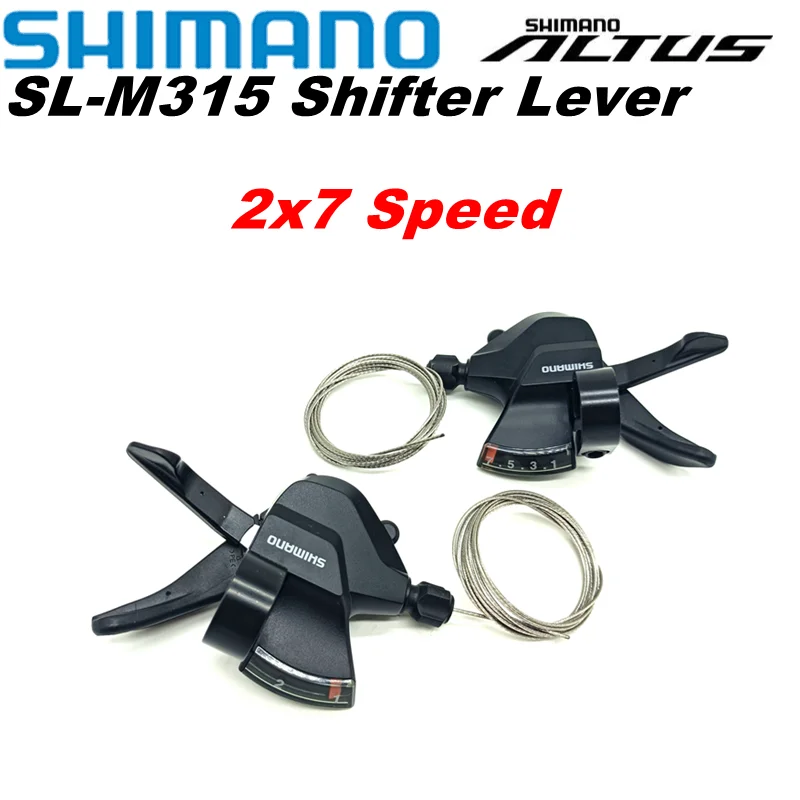 Shimano Altus SL-M315 MTB Shifter Lever 2x7 2x8 3x7 3x8 14 16 21 24 Speed SL-M315 MTB Bike Shift Lever SL M315 Trigger