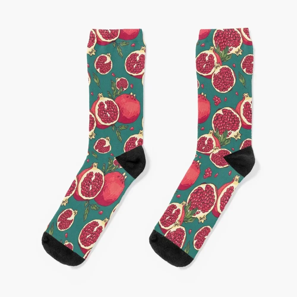 

Juicy pomegranate fruits Socks Thermal man winter compression Girl'S Socks Men's